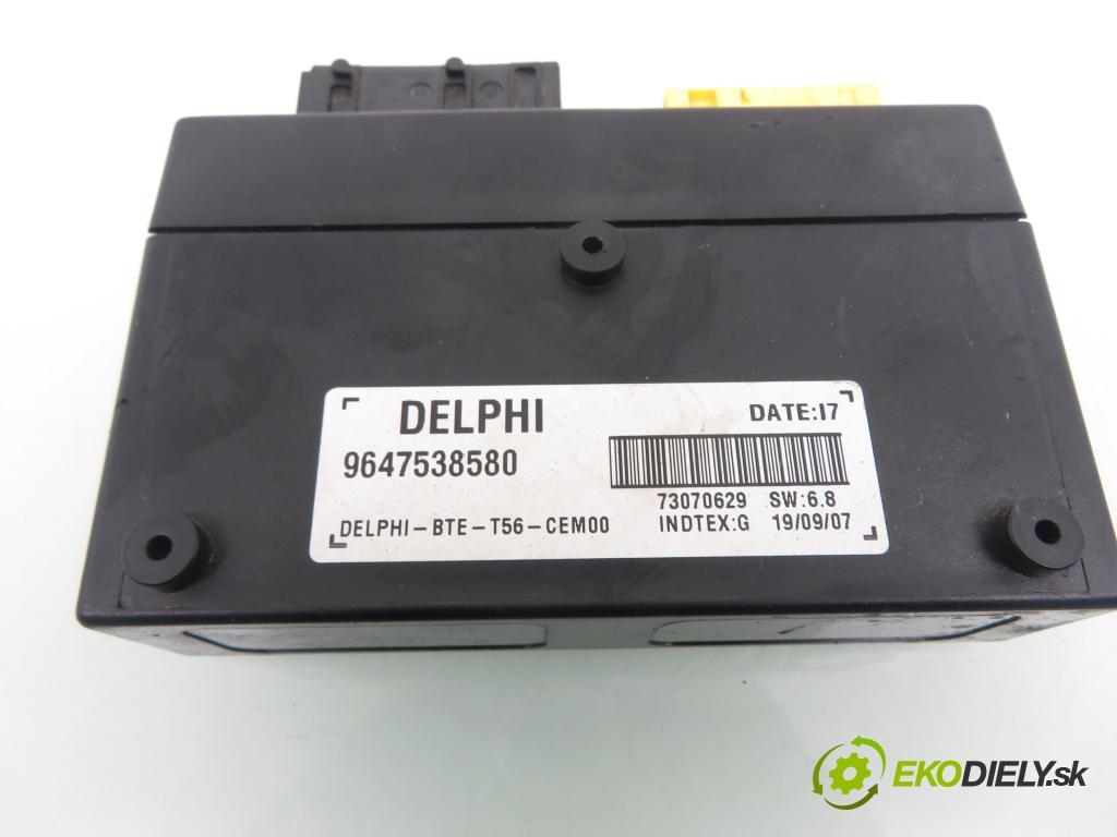PEUGEOT 307 CC (3B) CABRIO 2007 100,00 2.0 HDi 135 - RHR (DW10BTED4) 1997,00 riadiaca jednotka / MODUL INNE: 9647538580