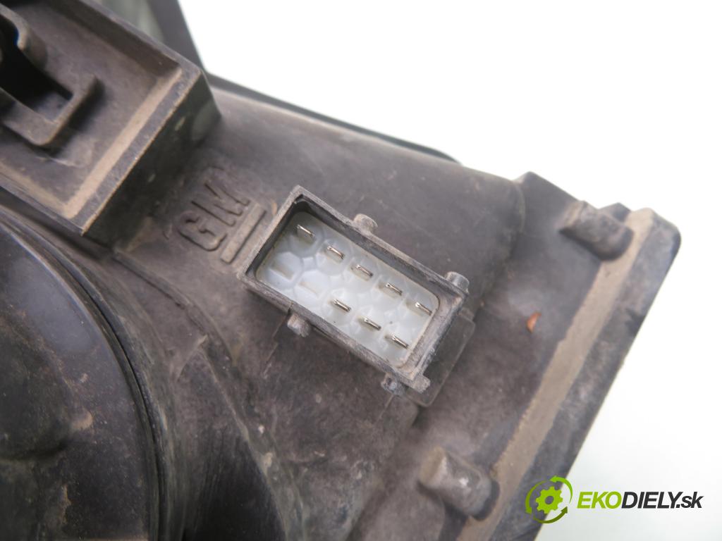 OPEL MERIVA A nadwozie wielkoprzestrzenne (MPV) (X03) MINIVAN 2000 74,00 1.6 16V - Z 16 XE 1598,00 Svetlo LP 93321052