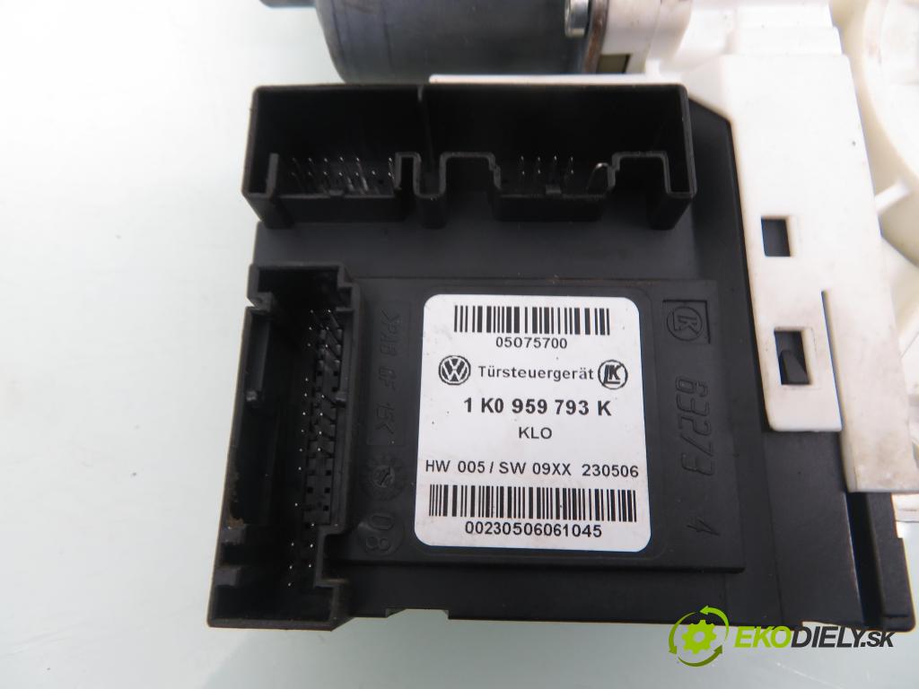 VW GOLF PLUS (5M1, 521) HB 2006 103,00 2.0 TDI - BMM 1968,00 motorek sťahovaní oken LP 1K0959793K