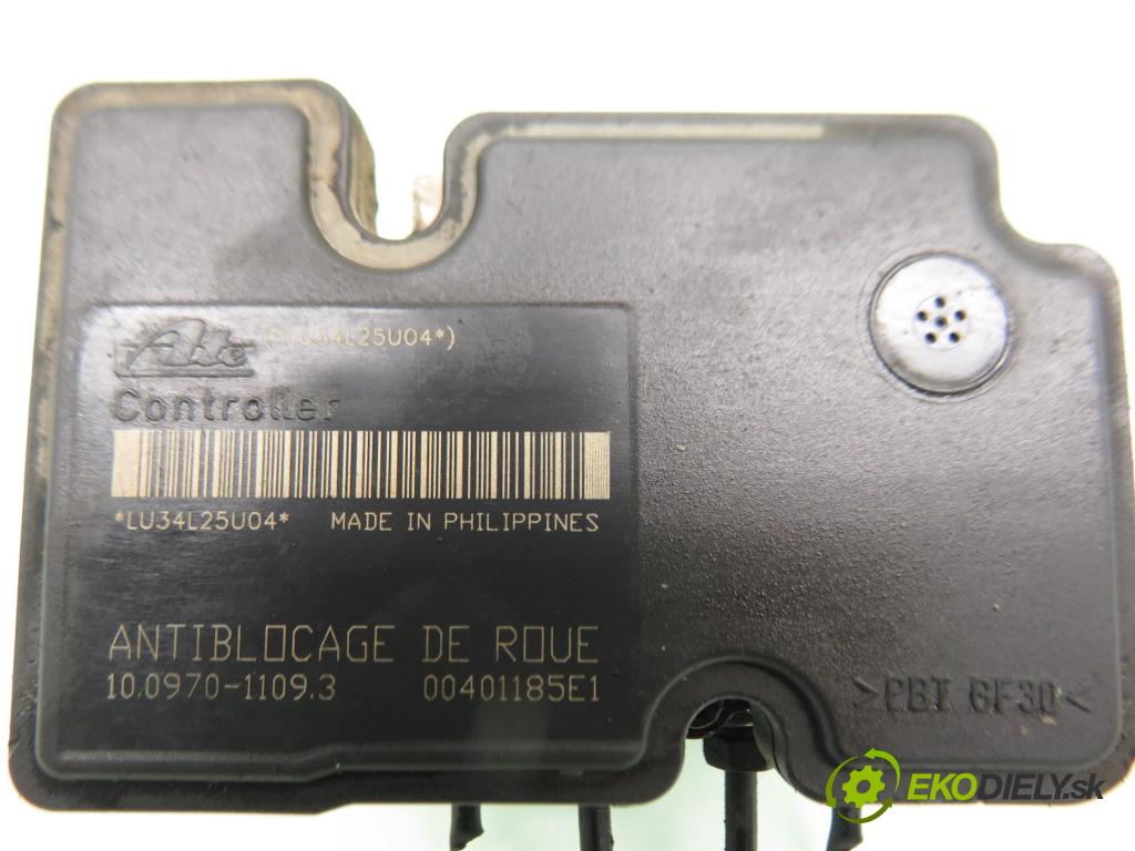 CITROEN C3 I (FC_) HB 2005 50,00 1.4 HDi - 8HZ (DV4TD) 1398,00 Pumpa ABS 10097011093 ; 00401185E1 ; 9656493580 (Pumpy ABS)