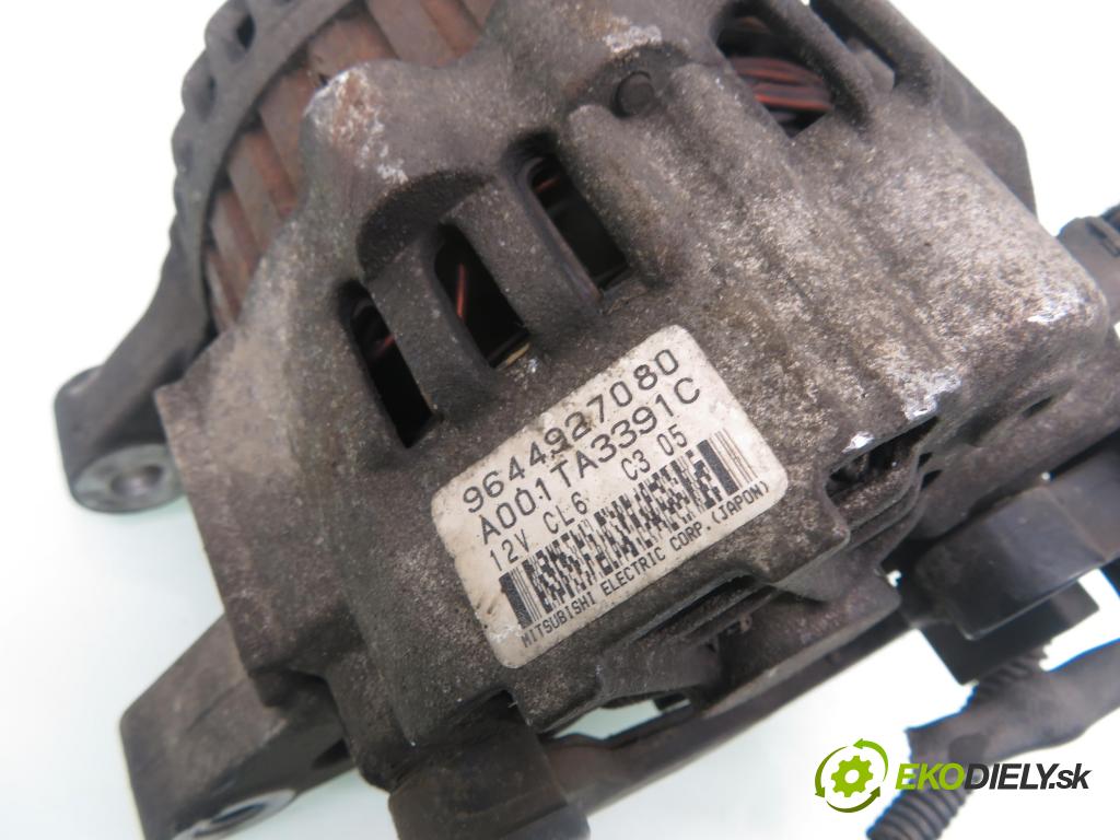 PEUGEOT 206 liftback (2A/C) HB 2003 55,00 1.4 75 - KFW 1360,00 Alternátor 9644927080 ; A001TA3391C (Alternátor)