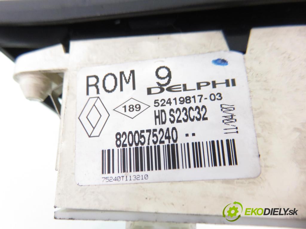 RENAULT LAGUNA II Grandtour (KG0/1_) KOMBI 2005 88,00 1.9 dCi (KG0G) - F9Q 670 1870,00 Panel topení KLIMATRONIK 8200575240 ; HDS23C32 ; 52419817