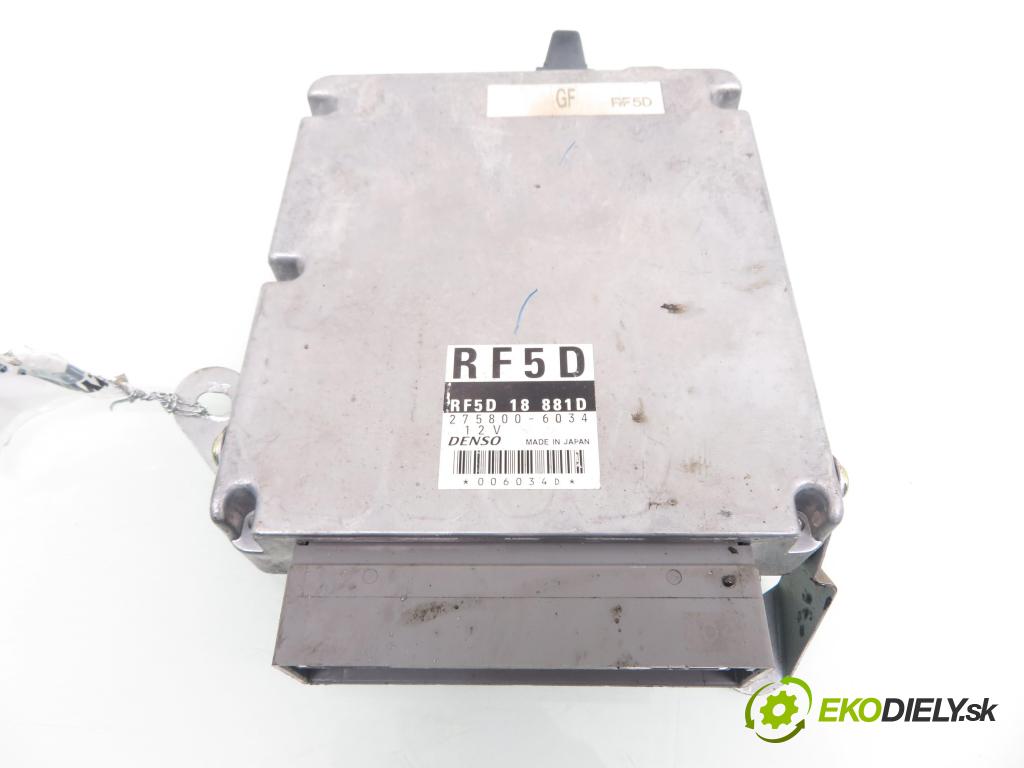 MAZDA 6 Station Wagon (GY) KOMBI 2002 100,00 2.0 DI 136 - RF5C 1998,00 řídící jednotka motora RF5D18881D ; 2758006034