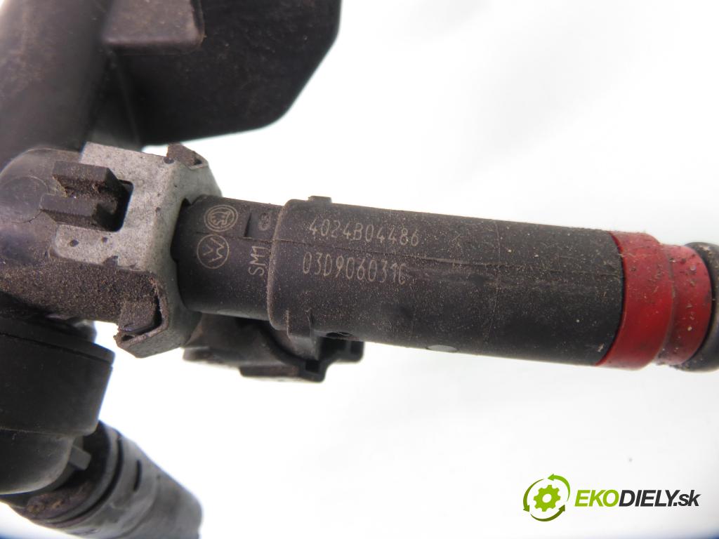 SKODA FABIA I Combi (6Y5) KOMBI 1999 47,00 1.2 - BME 1198,00 Lišta vstrekovacia 03D906031C (Vstrekovacie lišty)