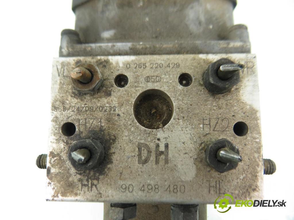 OPEL ASTRA G liftback (T98) HB 1998 85,00 1.8 16V - X 18 XE1 1796,00 Pumpa ABS 0265220429 ; 90498480 ; 0273004210 (Pumpy ABS)