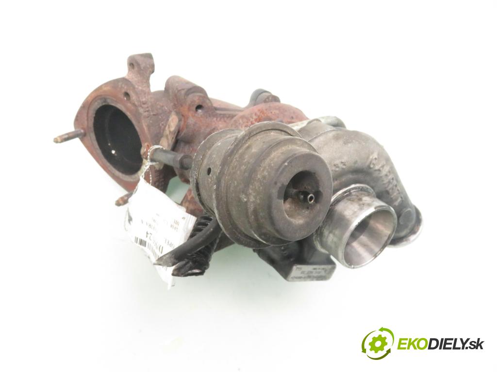 OPEL ZAFIRA A Nadwozie Wielkopojemne (MPV) (T98)  MINIVAN 2000 60,00 2.0 DI - X 20 DTL 1995,00 RYCHLONABÍJEČKA: 90531516 (Turbodúchadla (kompletní))