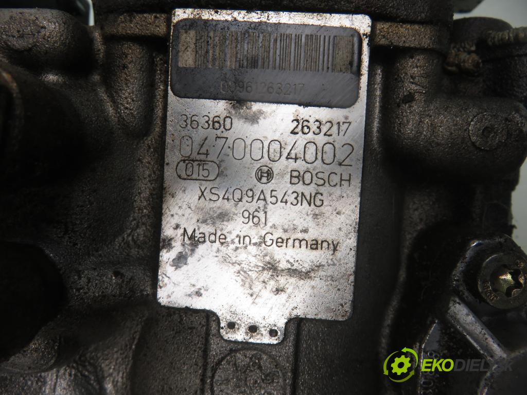 FORD FOCUS Turnier (DNW) KOMBI 1999 55,00 1.8 TDDi 75 - BHDA 1753,00 Pumpa vstrekovacia 0470004002 ; XS4Q9A543NG (Vstrekovacie čerpadlá)