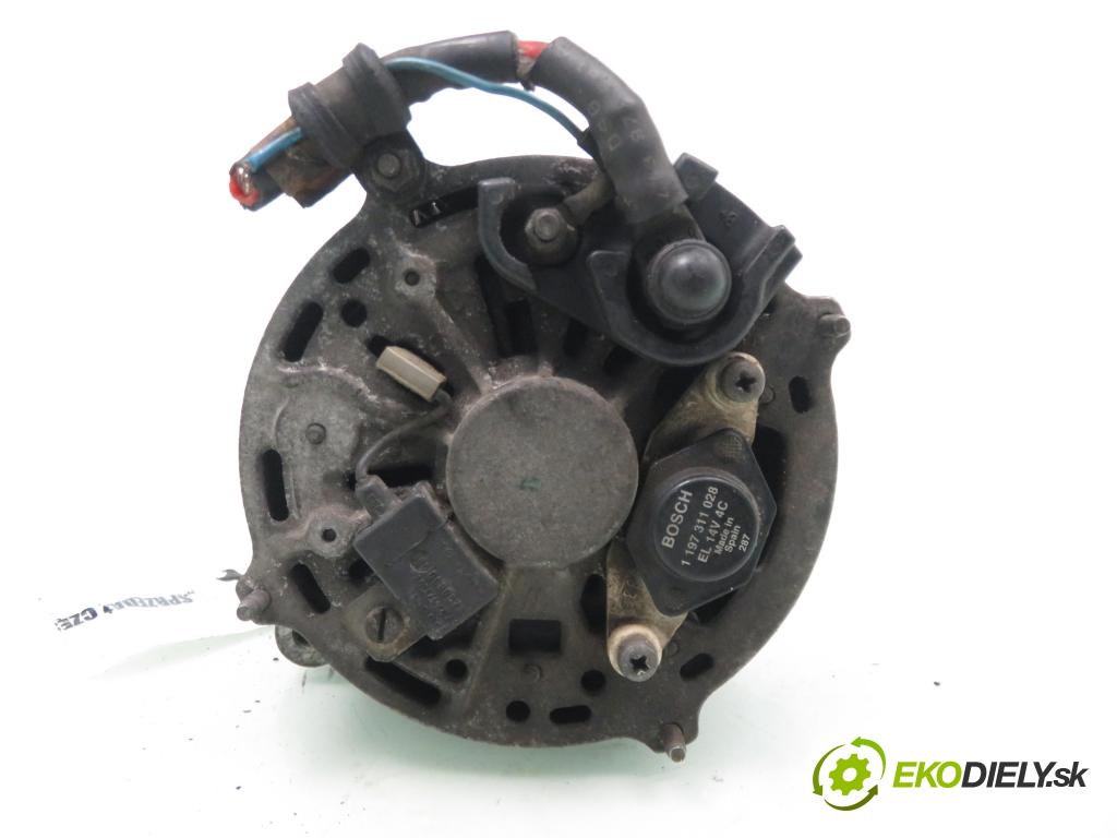 AUDI 80 (89, 89Q, 8A, B3) SEDAN 1988 66,00 1.8 S 90 (KE-Jetronic) - JN 1781,00 Alternátor 0120469727 ; 026903015B ; 1197311028 (Alternátory)