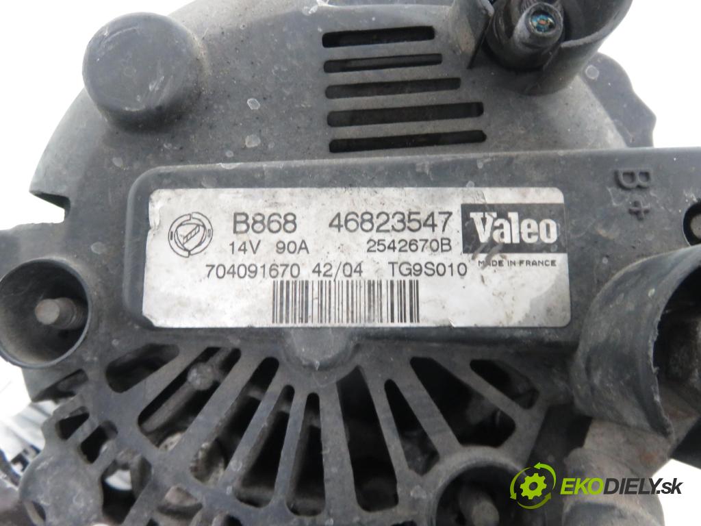 OPEL CORSA D Van VAN 2008 55,00 1.3 CDTI - A 13 DTC 1248,00 Alternátor 46823547 ; TG9S010 (Alternátory)