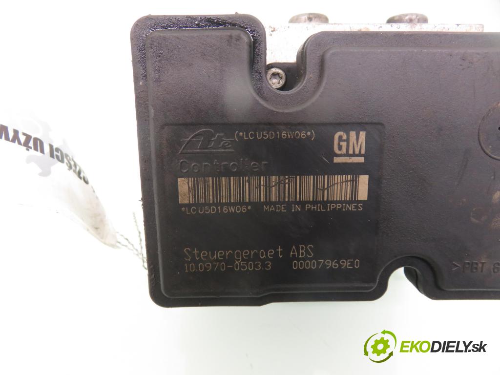 OPEL ASTRA H Kombi (A04) KOMBI 2005 59,00 1.7 CDTI - Z 17 DTL 1686,00 Pumpa ABS 10097005033 ; 13157575 (Pumpy ABS)