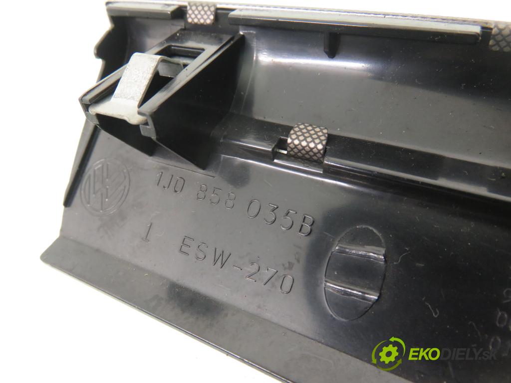 VW BORA (1J2) SEDAN 2001 85,00 2 - AZJ 1984,00 Držiak na nápoje 1J0858601D ; 1J0857961G ; 1J0858035B (Úchyty, držiaky na nápoje)