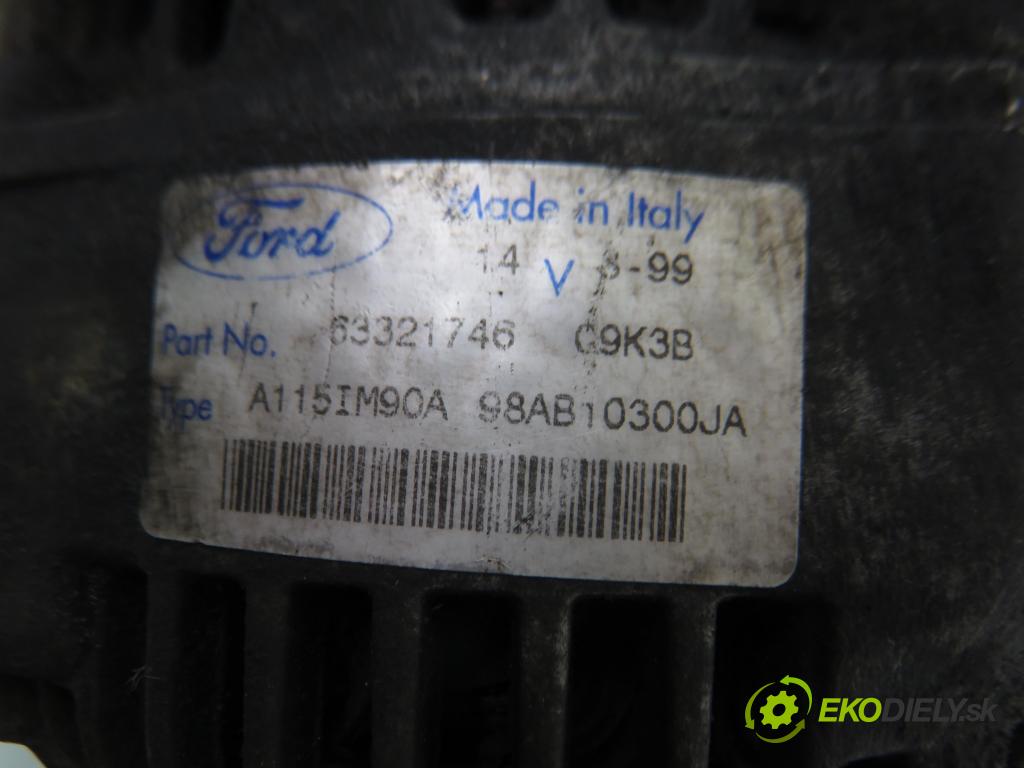 FORD FOCUS Turnier (DNW) KOMBI 1999 55,00 1.8 TDDi 75 - BHDA 1753,00 Alternátor 63321746 ; A115IM90A ; 98AB10300JA (Alternátory)