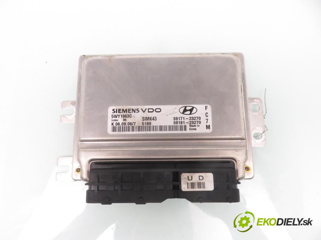 HYUNDAI TUCSON (JM) SUV 2005 100,00 2.0 CRDi 2WD 136 - D4EA-F 1991,00 Riadiaca jednotka Motor 5WY1963C ; 3917123270 ; 391812370