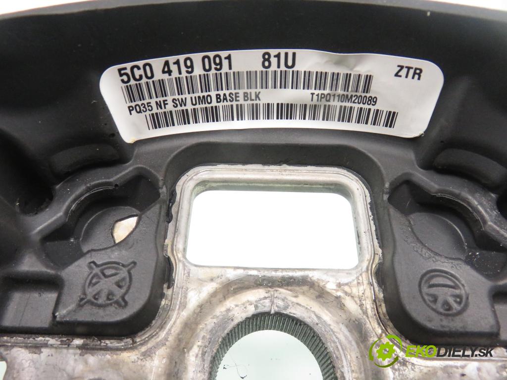 VW JETTA VI (162, 163) SEDAN 2011 77,00 1.6 TDI - CAYC 1598,00 Volant 5C0419091 (Volanty)