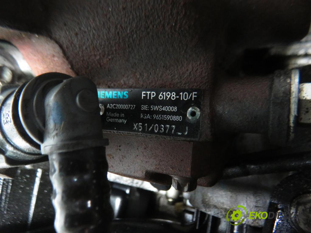 CITROEN C3 I (FC_) HB 2005 50,00 1.4 HDi - 8HZ (DV4TD) 1398,00 Motor DIESEL 8HZ ; 5WS40008 ; 9651590880