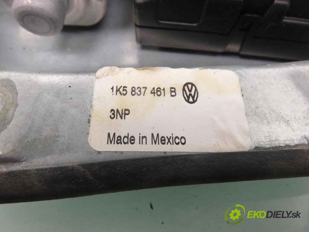 VW JETTA VI (162, 163) SEDAN 2011 77,00 1.6 TDI - CAYC 1598,00 mechanismus oken 1K5837461B ; 1K5837401AS ; 3C0959793A