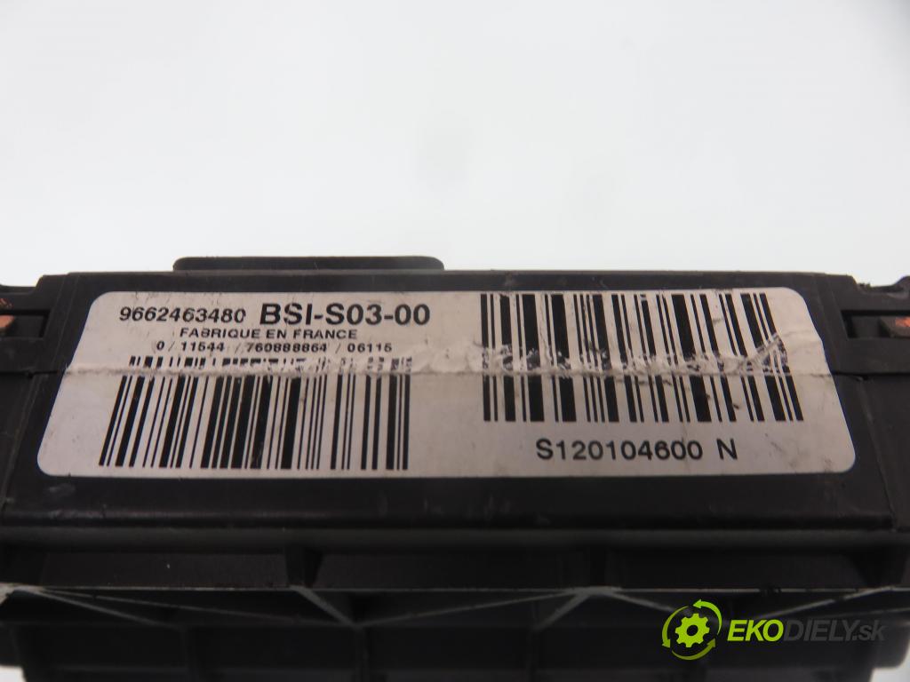 CITROEN BERLINGO FIRST Skrzynia (M_) KOMBIVAN 2006 66,00 1.6 HDI 90 (MB9HX, MC9HX) - 9HX (DV6ATED4) 1560,00 MODUL BSI 9662463480 ; A2C53172124