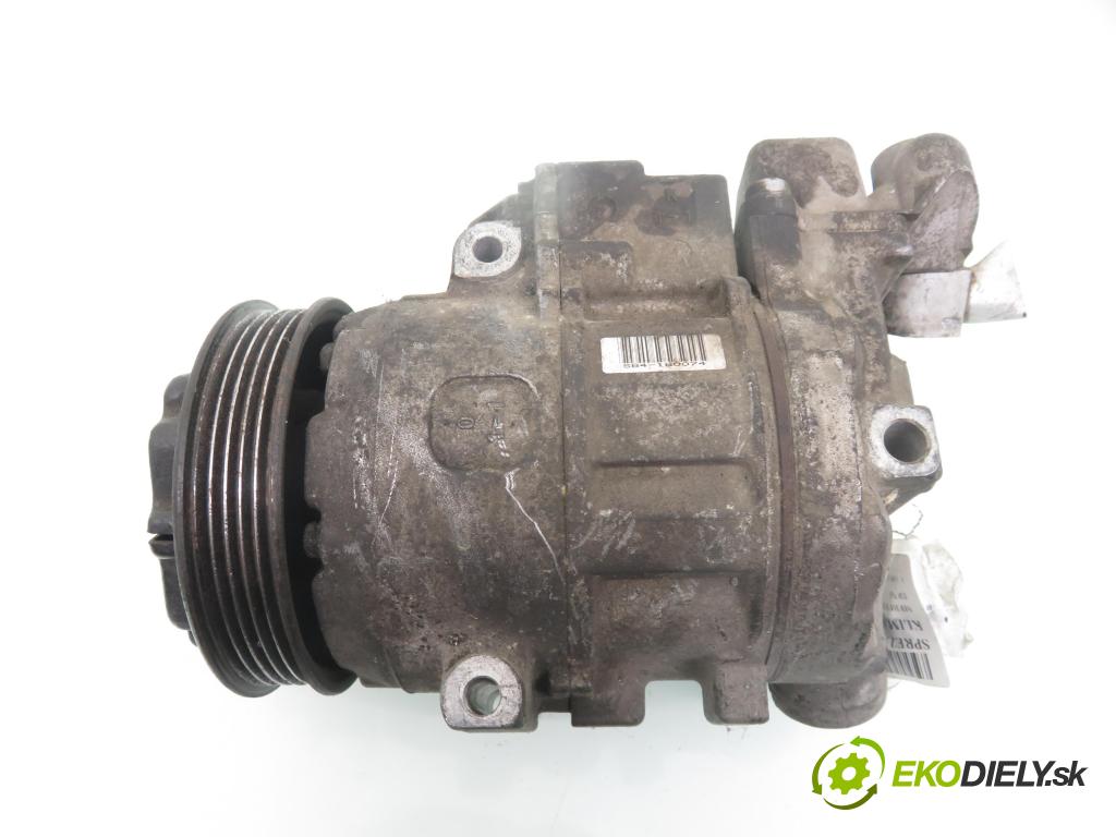 MERCEDES-BENZ KLASA A (W168) HB 2000 60,00 1.4 A 140 82 - M 166.940 1397,00 KOMPRESOR: klimatizace 4472208231 ; A0002305911 ; 4473009000 (Kompresory)