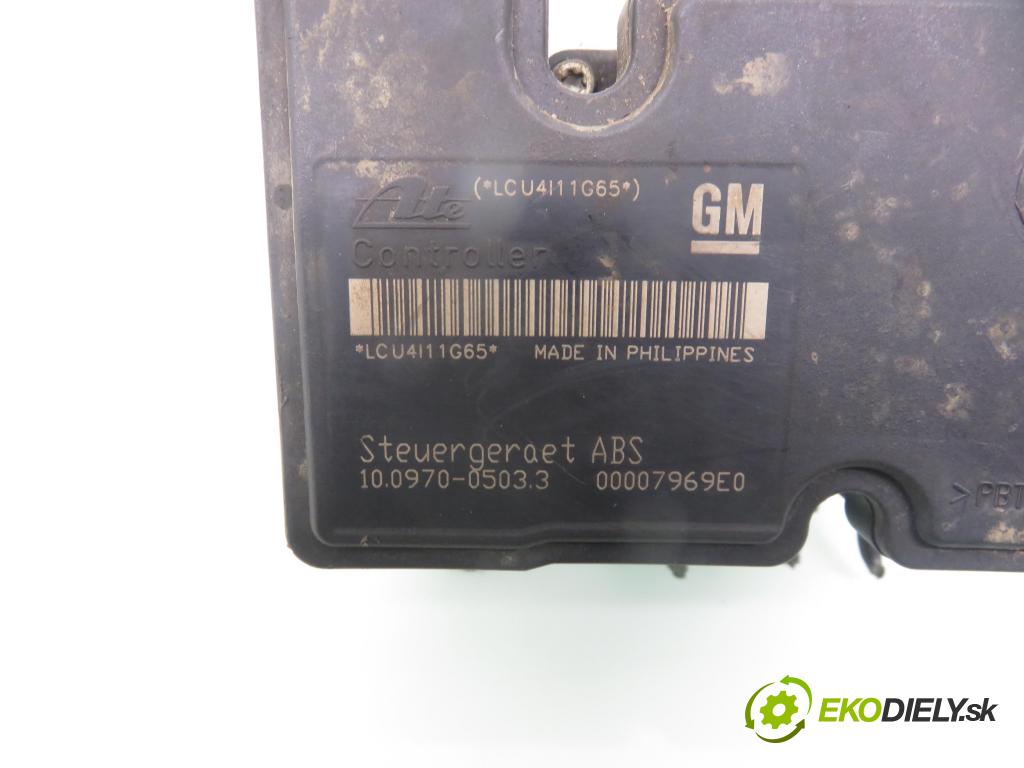 OPEL ASTRA H (A04) HB 2005 77,00 1.6 - Z 16 XEP 1598,00 Pumpa ABS 10097005033 ; 13157575BE (Pumpy ABS)