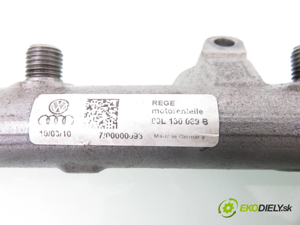 VW JETTA III (1K2) SEDAN 2010 77,00 1.6 TDI - CAYC 1598,00 Lišta vstrekovacia 03L130089B ; 03L906051 (Vstrekovacie lišty)