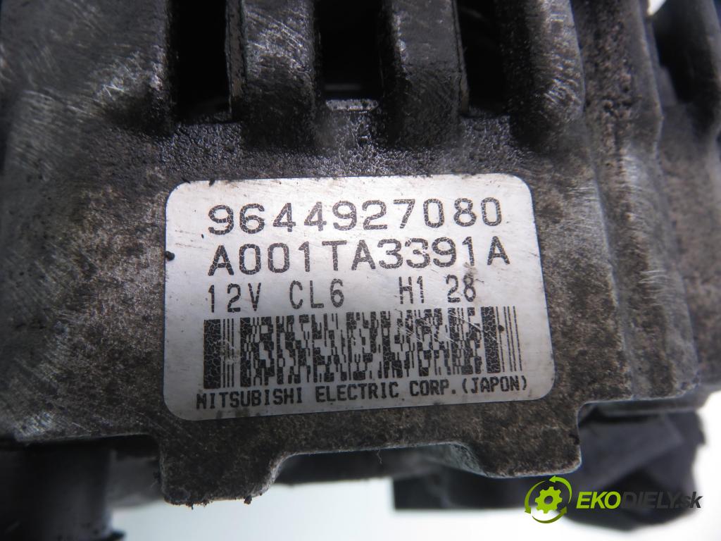 PEUGEOT 206 liftback (2A/C) HB 2002 44,00 1.1 60 - HFZ 1124,00 Alternátor 9644927080 ; A001TA3391 (Alternátory)