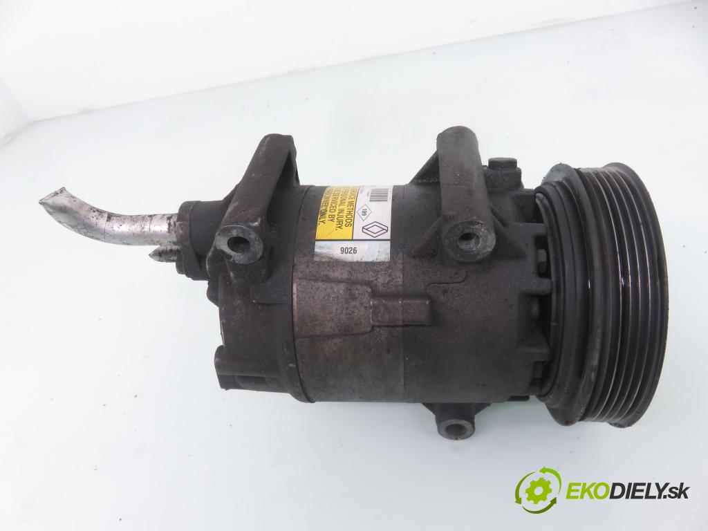RENAULT SCENIC II (JM0/1_) MINIVAN 2007 78,00 1.5 dCi 106 - K9K 732 1461,00 KOMPRESOR: klimatizace 8200050141 ; 01139026 (Kompresory)