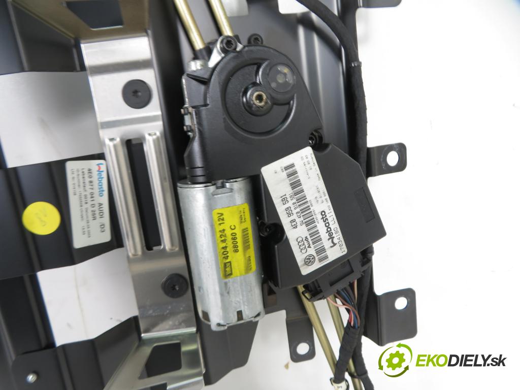 AUDI A8 D3 (4E2, 4E8) SEDAN 2003 202,00 4.0 TDI quattro - ASE 3936,00 střešní okno 4E0877041D ; 404424 ; 4E0959591 (Okna karoserie)