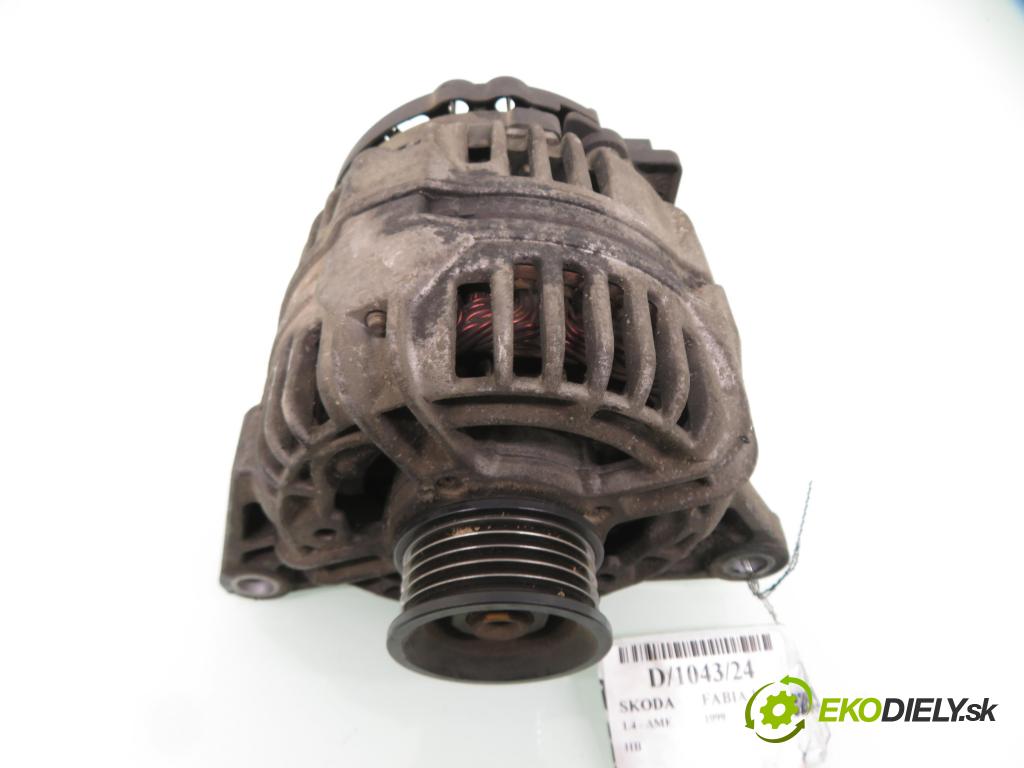 SKODA FABIA I SEDAN (6Y3) SEDAN 2001 50,00 1.4 MPI 68 - AME 1397,00 Alternátor 047903015Q ; 0124315014 (Alternátory)