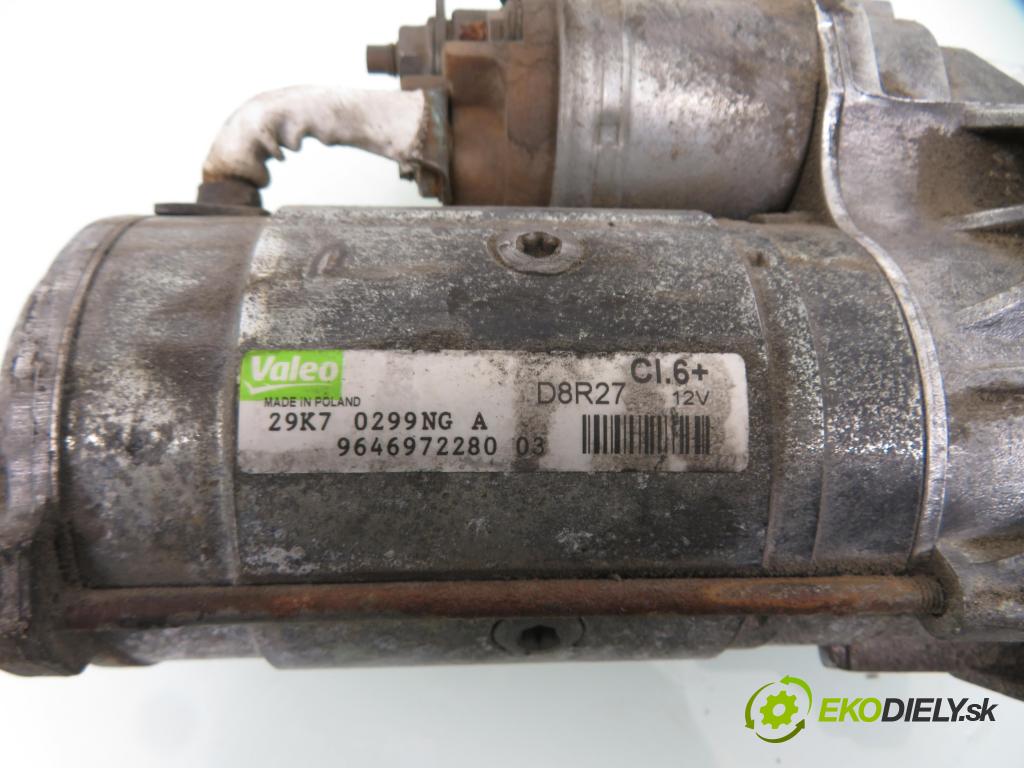 CITROEN C4 Picasso I (UD_) MINIVAN 2008 100,00 2.0 HDi 138 - RHJ (DW10BTED4) 1997,00 Štartér D8R27 ; 9646972280 (Štartéry)