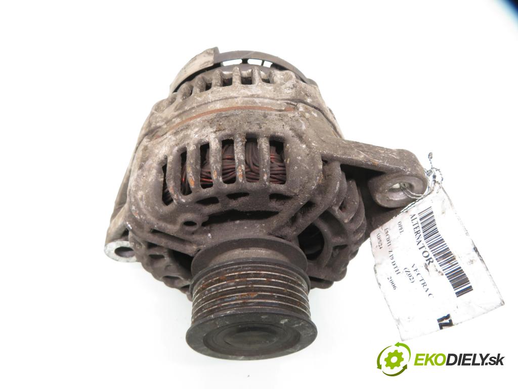 OPEL VECTRA C (Z02) LIFTBACK 2006 110,00 1.9 CDTI - Z 19 DTH 1910,00 Alternátor 93169028 ; 0986048793 (Alternátory)