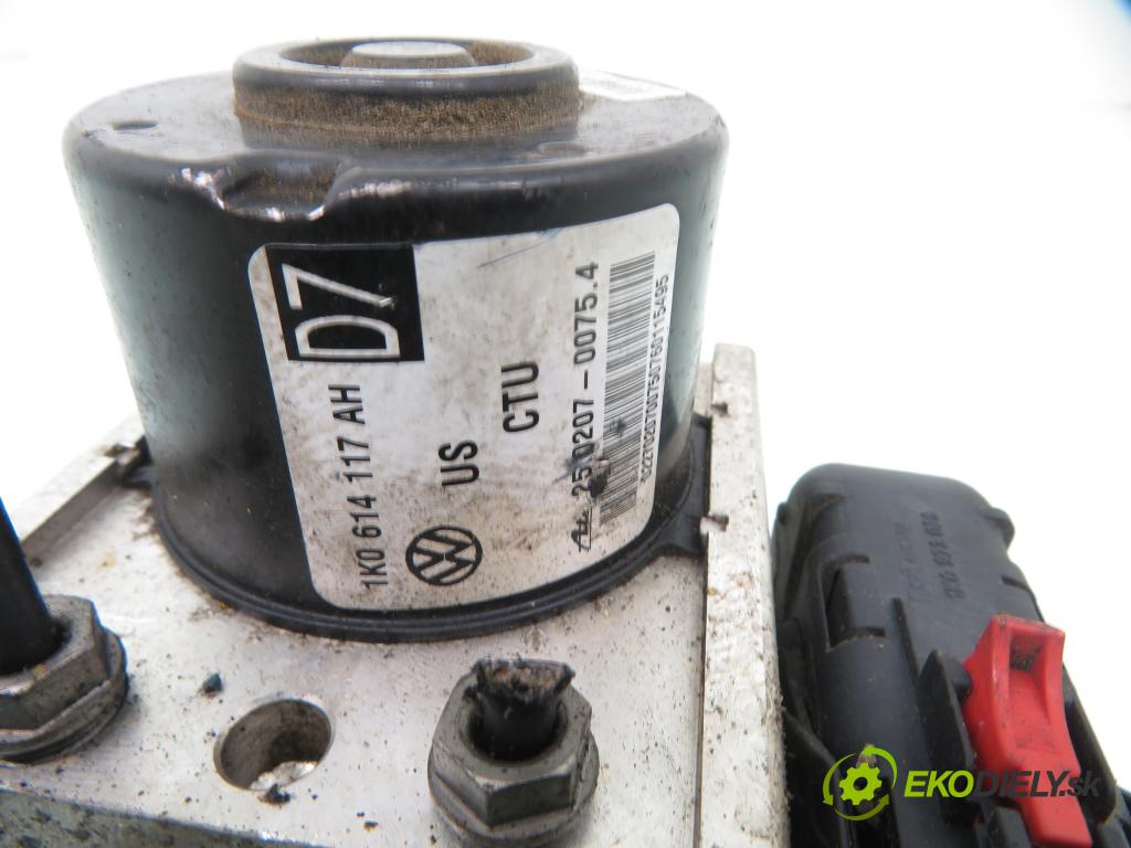 VW JETTA III (1K2) SEDAN 2010 77,00 1.6 TDI - CAYC 1598,00 Pumpa ABS 1K0614117AH ; 1K0907379AK (Pumpy ABS)