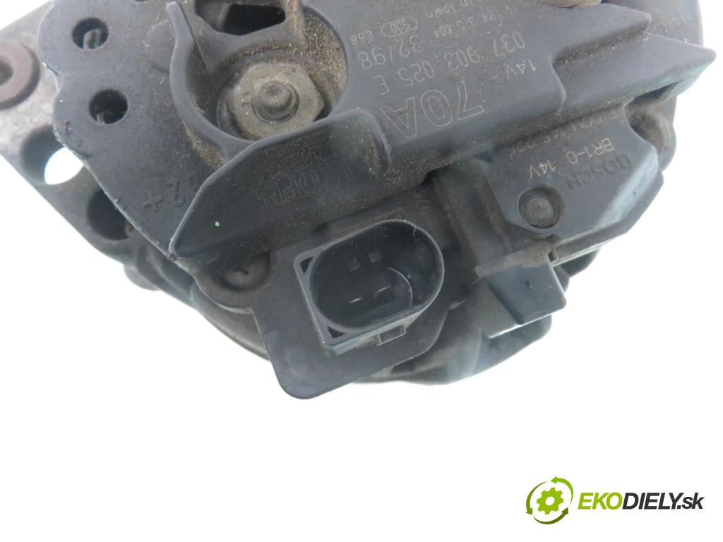 VW GOLF IV (1J1) HB 1998 55,00 1.4 16V - AHW 1390,00 Alternátor 037903025E ; 0124315004 (Alternátor)