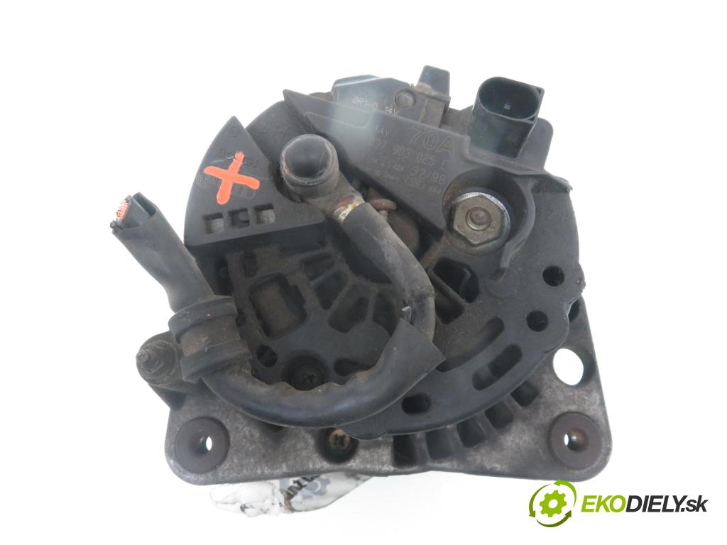 VW GOLF IV (1J1) HB 1998 55,00 1.4 16V - AHW 1390,00 Alternátor 037903025E ; 0124315004 (Alternátor)