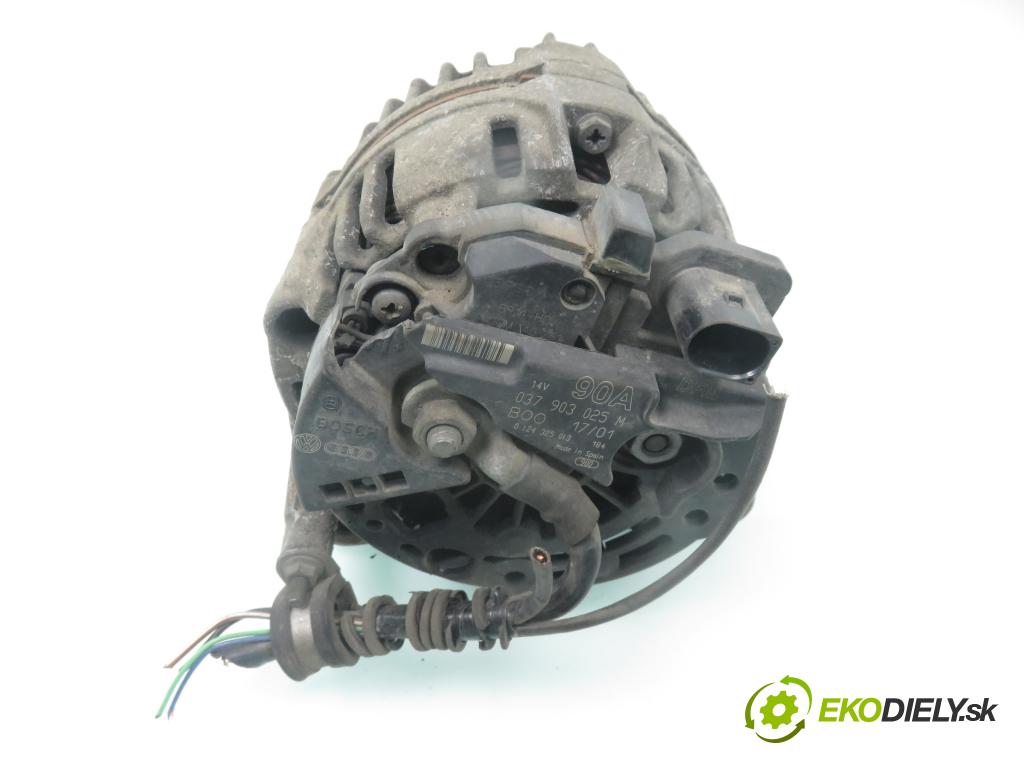VW POLO (6N2) HB 2001 37,00 1.0 MPI 50 - AUC 999,00 Alternátor 037903025M ; 0124325013 (Alternátor)