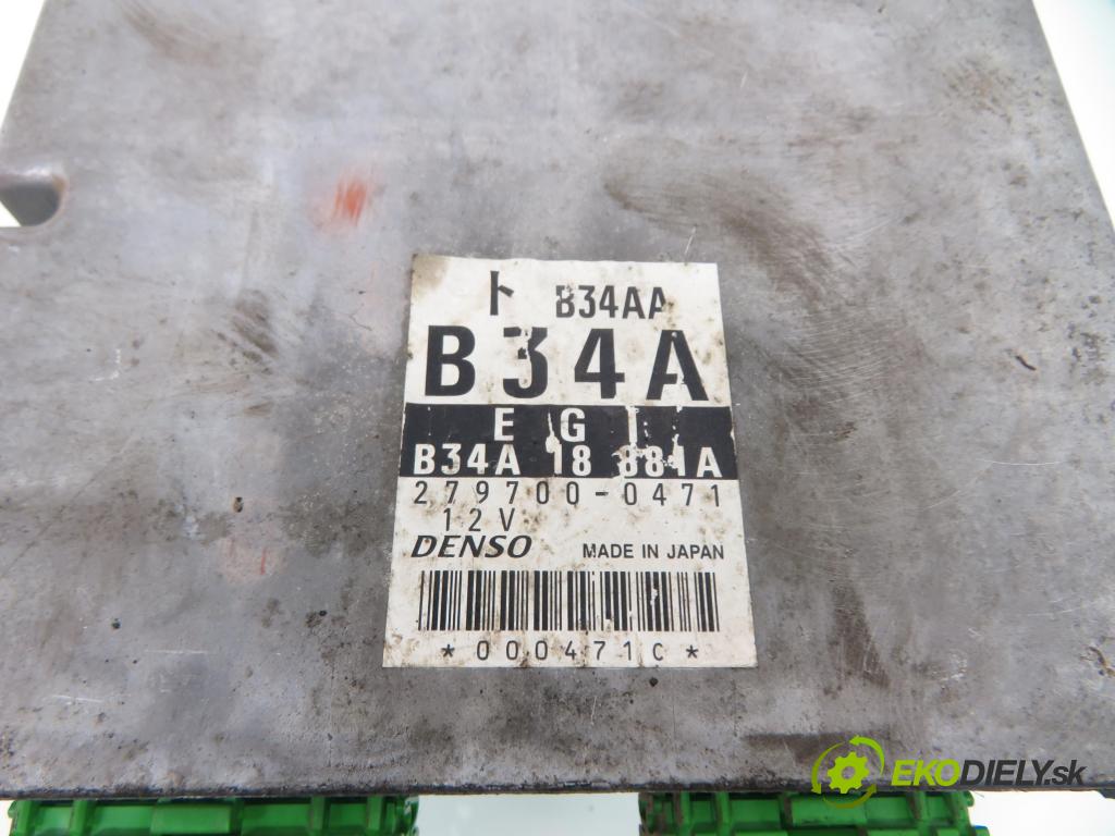 MAZDA DEMIO (DW) HB 1999 46,00 1.3 i 16V (DW3W) - B3 ME 1324,00 řídící jednotka motora 2797000471 ; B34A18881A