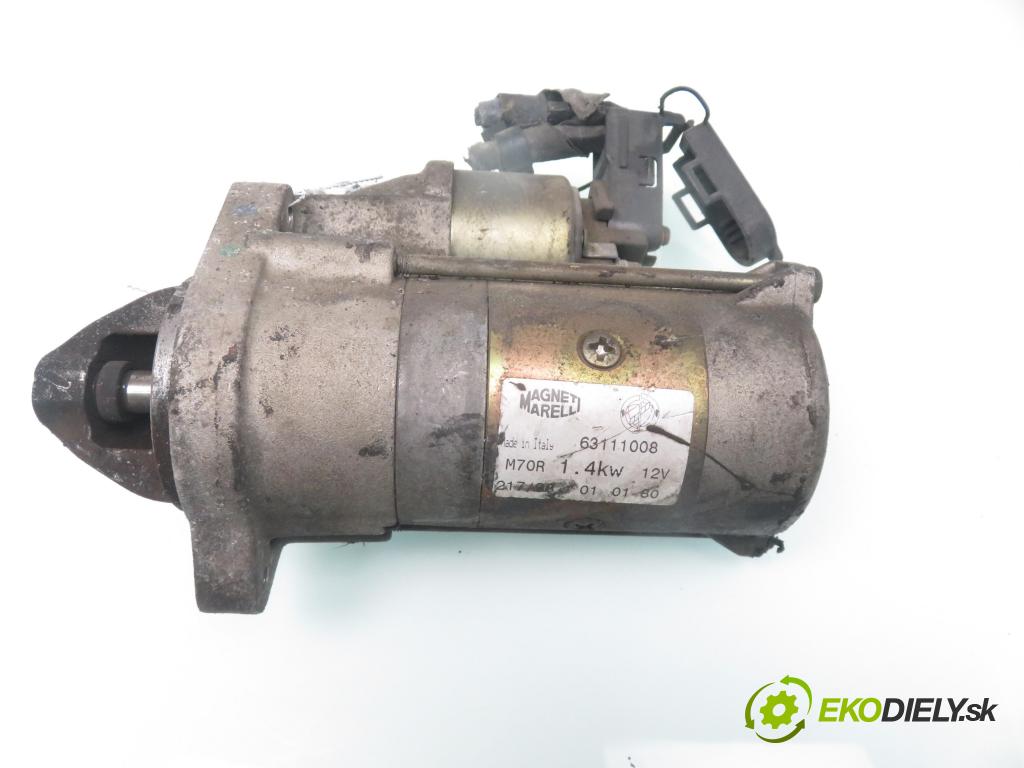 FIAT SIENA (178_) / ALBEA SEDAN 1998 74,00 1.6 16V 101 - 178 B3.000 1581,00 Štartér 63111008 (Štartéry)
