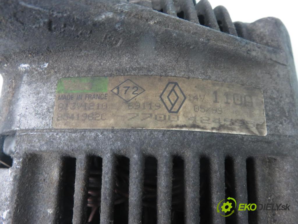 RENAULT ESPACE III (JE0_) MINIVAN 2001 83,00 2.2 12V TD (JE0E, JE0H, JE0P) - G8T 716 2188,00 Alternátor 7700424595 (Alternátory)
