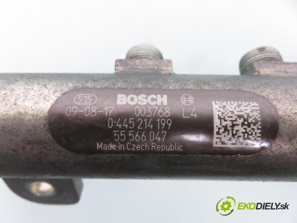 OPEL INSIGNIA A Sports Tourer (G09) KOMBI 2009 96,00 2.0 CDTI 131 - A 20 DT 1956,00 Lišta vstrekovacia 0445214199 ; 55566047 ; 281002903 (Vstrekovacie lišty)