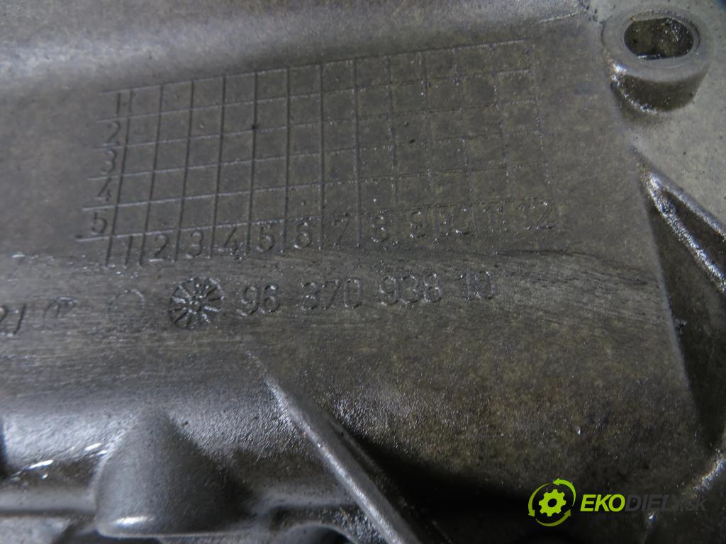 CITROEN XSARA PICASSO (N68) MINIVAN 2003 85,00 1.8 16V - 6FZ (EW7J4) 1749,00 vana olejová 9637093810 (Olejové vany)