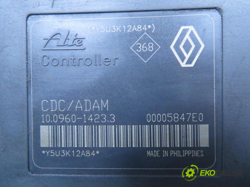 RENAULT LAGUNA II Grandtour (KG0/1_) KOMBI 2001 79,00 1.6 16V (KG0A, KG0L) - K4M 710 1598,00 Pumpa ABS 00005847E0 ; 10096014233 ; P5CT2AAYA (Pumpy ABS)