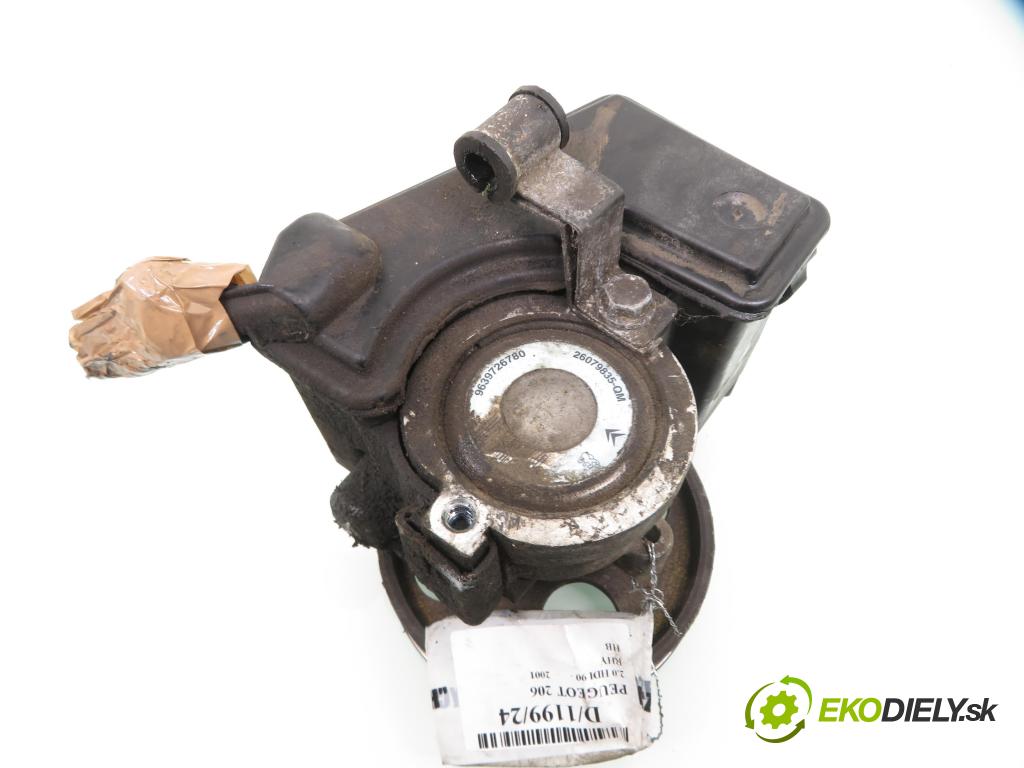 PEUGEOT 206 liftback (2A/C) HB 2001 66,00 2.0 HDI 90 - RHY 1997,00 Pumpa servočerpadlo 9639726780 ; 26079835QM (Servočerpadlá, pumpy riadenia)