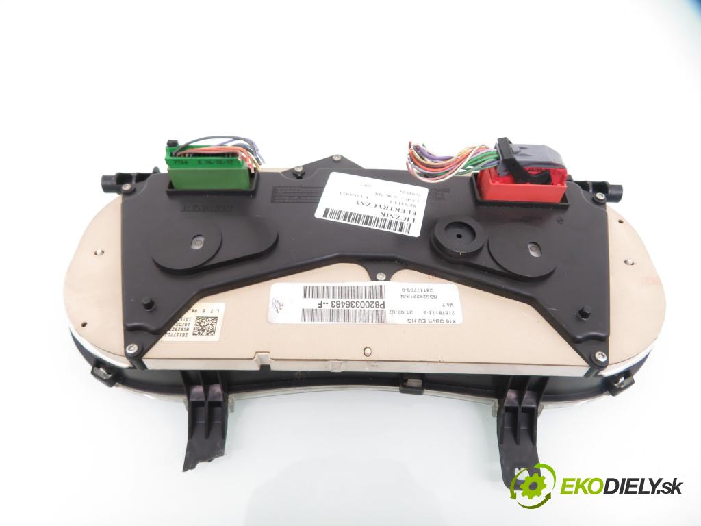 RENAULT KANGOO (KC0/1_) KOMBIVAN 2007 62,00 1.5 dCi - K9K 718 1461,00 Prístrojovka elektrický P8200336483F
