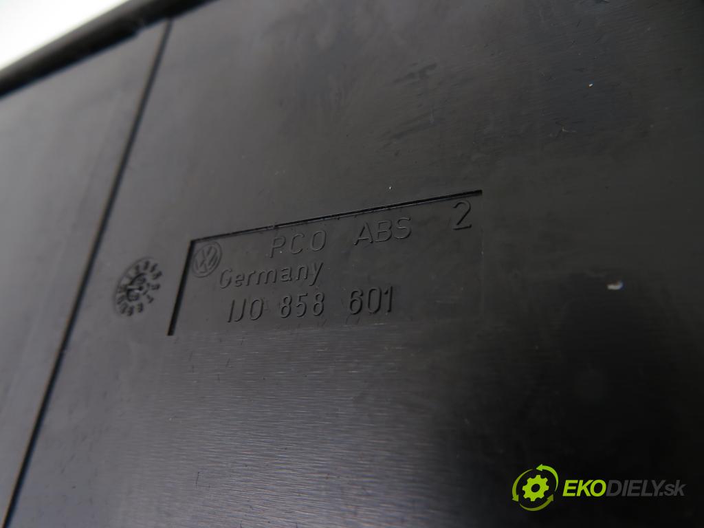 VW GOLF IV (1J1) HB 1998 55,00 1.4 16V 75 - AKQ 1390,00 Držiak na nápoje 1J0858601 (Úchyty, držiaky na nápoje)