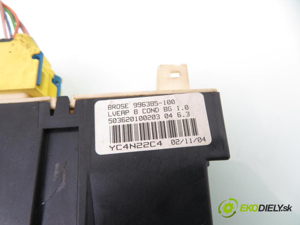 CITROEN C4 I (LC_) HB 2005 80,00 1.6 16V - NFU (TU5JP4) 1587,00 motorek sťahovaní oken LP 996385100