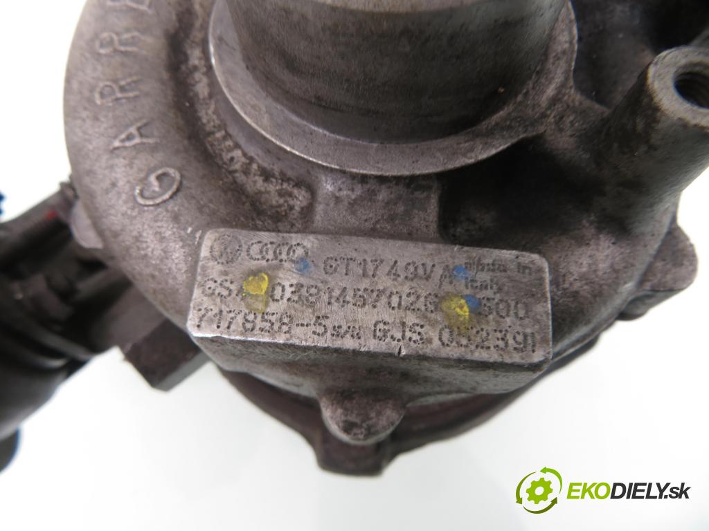 VW PASSAT B5.5 Variant (3B6) KOMBI 2001 96,00 1.9 TDI PD 130 - AVF 1896,00 RYCHLONABÍJEČKA: 038145702G ; GT1749V (Turbodúchadla (kompletní))