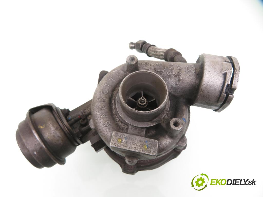 VW PASSAT B5.5 Variant (3B6) KOMBI 2001 96,00 1.9 TDI PD 130 - AVF 1896,00 RYCHLONABÍJEČKA: 038145702G ; GT1749V (Turbodúchadla (kompletní))