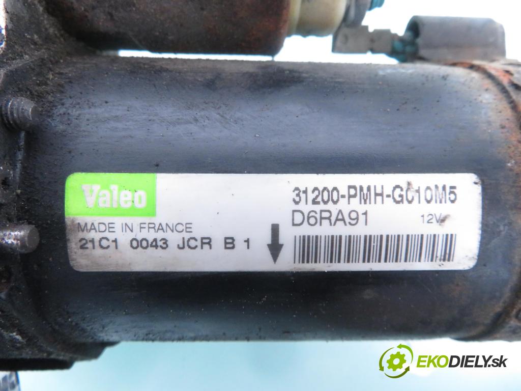HONDA CIVIC VII Hatchback (EU, EP, EV) HB 2001 81,00 1.6 i - D16V1 1590,00 Štartér D6RA91 ; 31200PMHG010M5 (Štartéry)