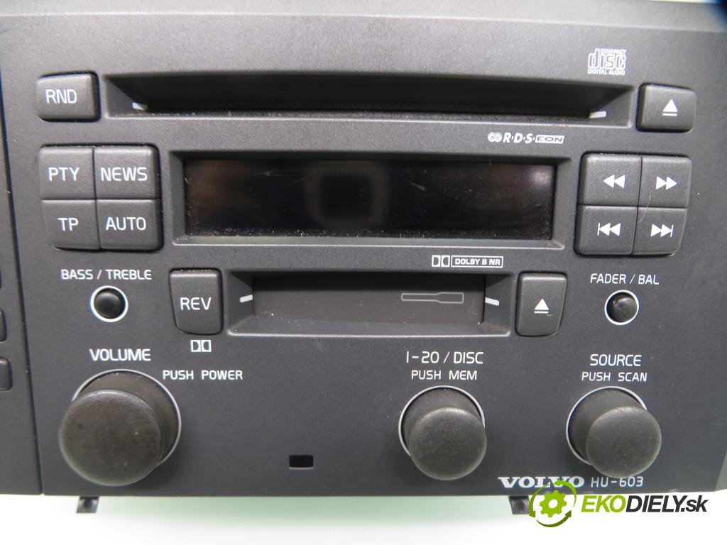 VOLVO S60 I (384) SEDAN 2001 120,00 2.4 D - D 5244 T5 2400,00 RADIO CD 86511521 ; 8673830