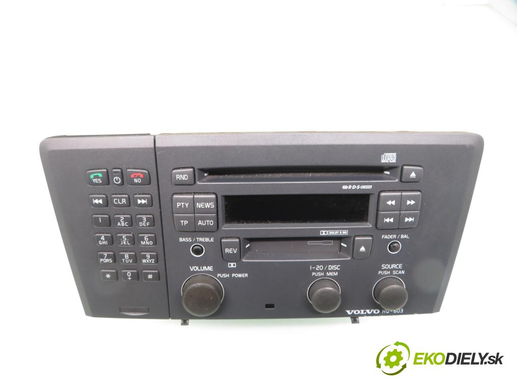 VOLVO S60 I (384) SEDAN 2001 120,00 2.4 D - D 5244 T5 2400,00 RADIO CD 86511521 ; 8673830