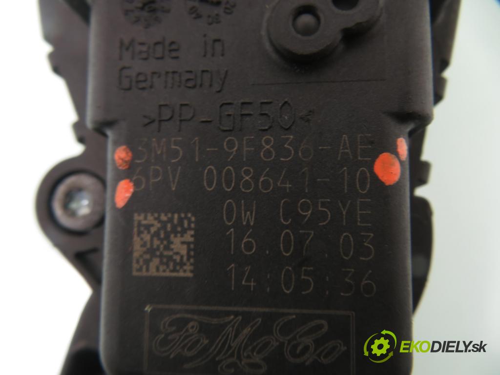 FORD FOCUS C-MAX (DM2) MINIVAN 2003 88,00 1.8 - CSDA 1798,00 Potenciometer plynu 3M519F836AE ; 6PV00864110 (Pedále)